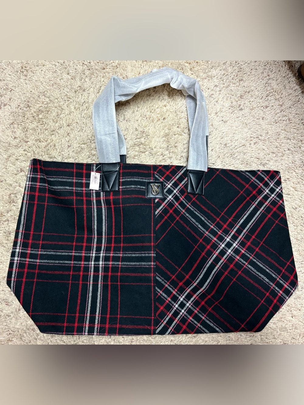 Victoria's Secret Plaid Tote